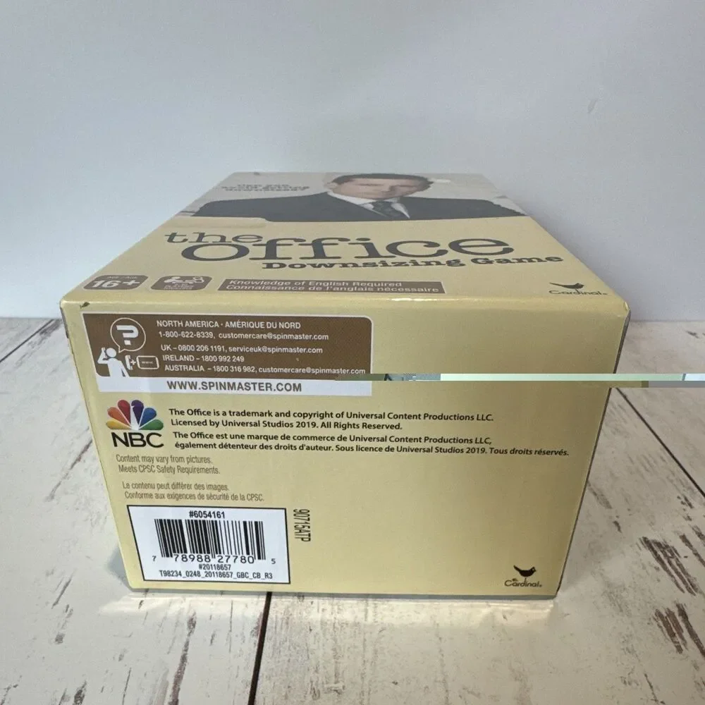 NEW The Office: Downsizing Game TV Show Trivia Board Game 2P Ages 16+ 2019